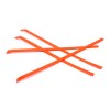 carmotion88 ABS Orange Car Interior Door Panel Strip For Toyota