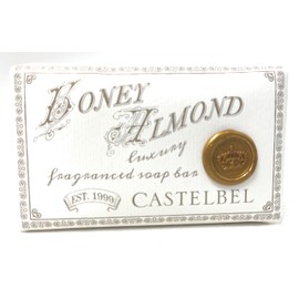 Castelbel Honey Almond Scented Soap, 10.5 Ounces