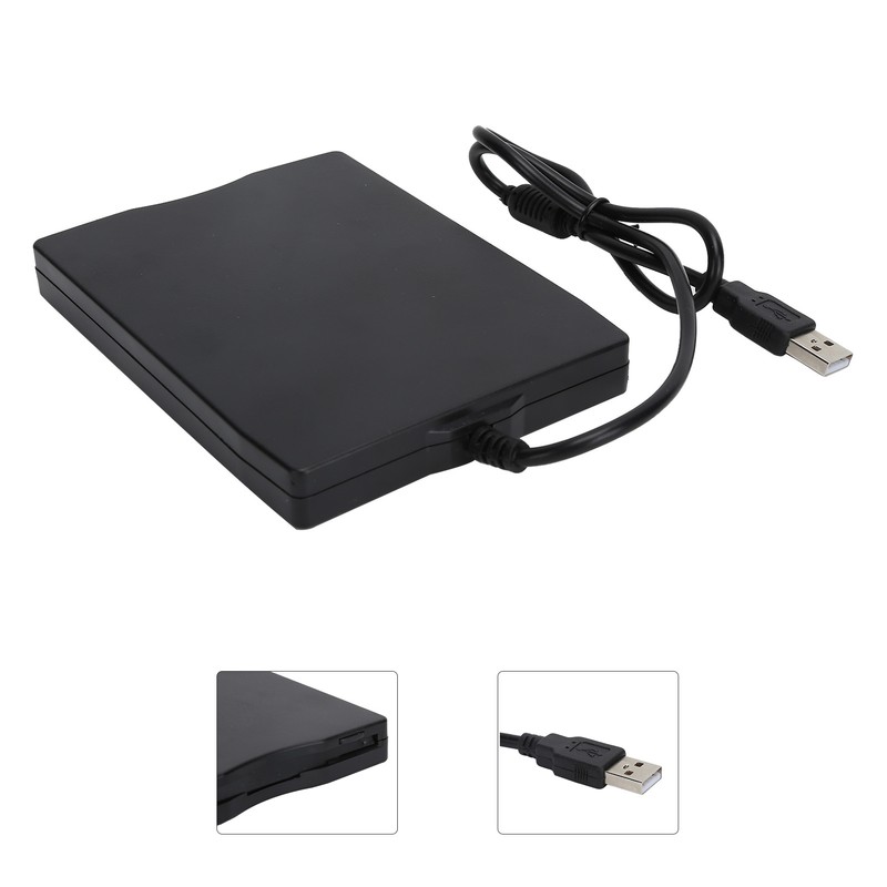 USB Floppy Disk Drive External Portable 1.44MB FDD Universal for
