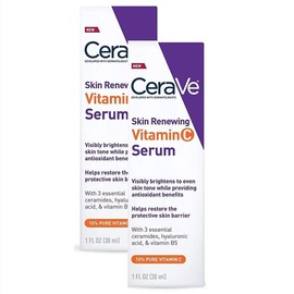 EEKBNEJQ Vitamin C Serum with Hyaluronic Acid for CeraVe 1Oz (PACK 2)