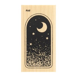 Kodomonokao Stamp N I Love Stamp Moon Sky 1535-030
