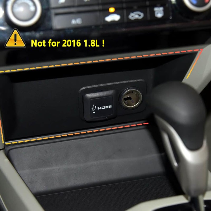 AJHLJ® for 10th Gen Civic Central Console Storage Box Coins