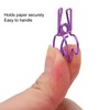 100Pcs Crown Shape Paper Clips Cartoon Cute Metal Binder Clips