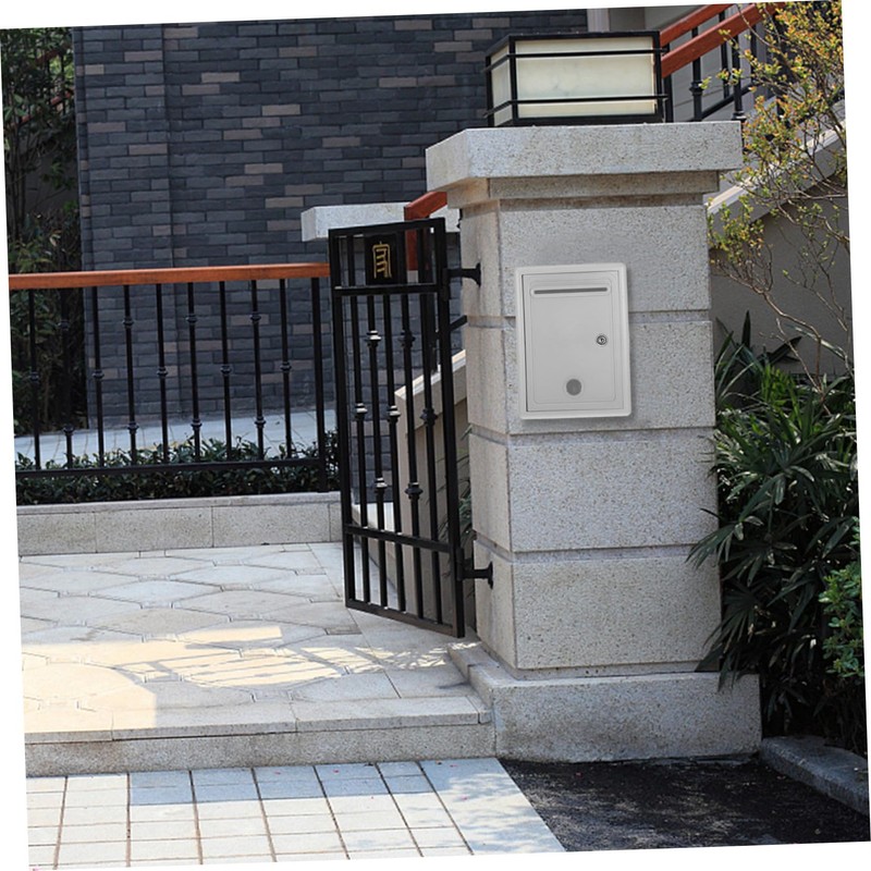 SHOWERORO Wall-mounted Lockable Donation Box Suggestion Box Slot Lock Locks