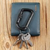 3 inch Locking Carabiner Clips-Screw-gate Lock Carabiner, Heavy Duty Keychain
