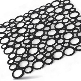 Kerafactum - Heat Resistant Sink Liner Can Be Cut to Size for Optimal Protection, Dishwasher Safe and Non-Slip, Quality from Europe - No Discolouration, No Limescale Stains and Toxic Odour