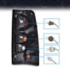 PIT66 Tail Lights Assembly, Compatible with 2003-2006 Chevy Silverado 1500