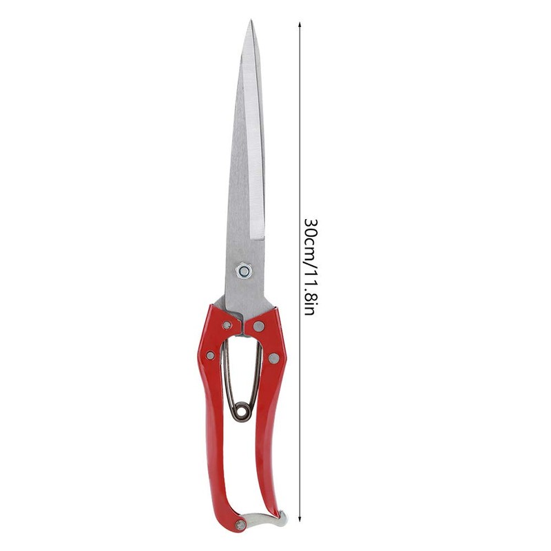 Schafschere, Manuelle Schafschere Wollschere mit Feder, Edelstahl Handschere Multifunktionale Schafschere