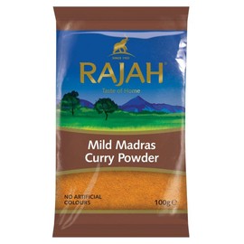 Rajah Madras Curry Mild Pkt 100G