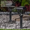 Cionyce 8PCS Torch Stake 8.26 Inch Pathway Light Stake Plastic
