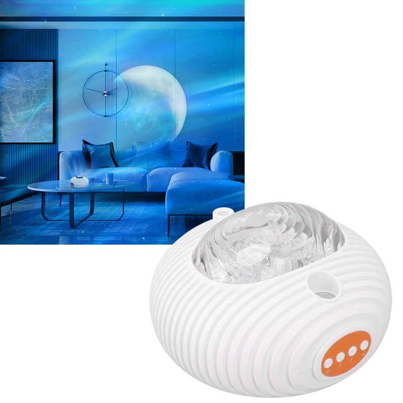 Star Projector UFO Shape USB Sky Night Light Projector Lamp