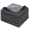 KinHwa Microfiber Dish Cloths for Washing Up Drying Towels Waffle