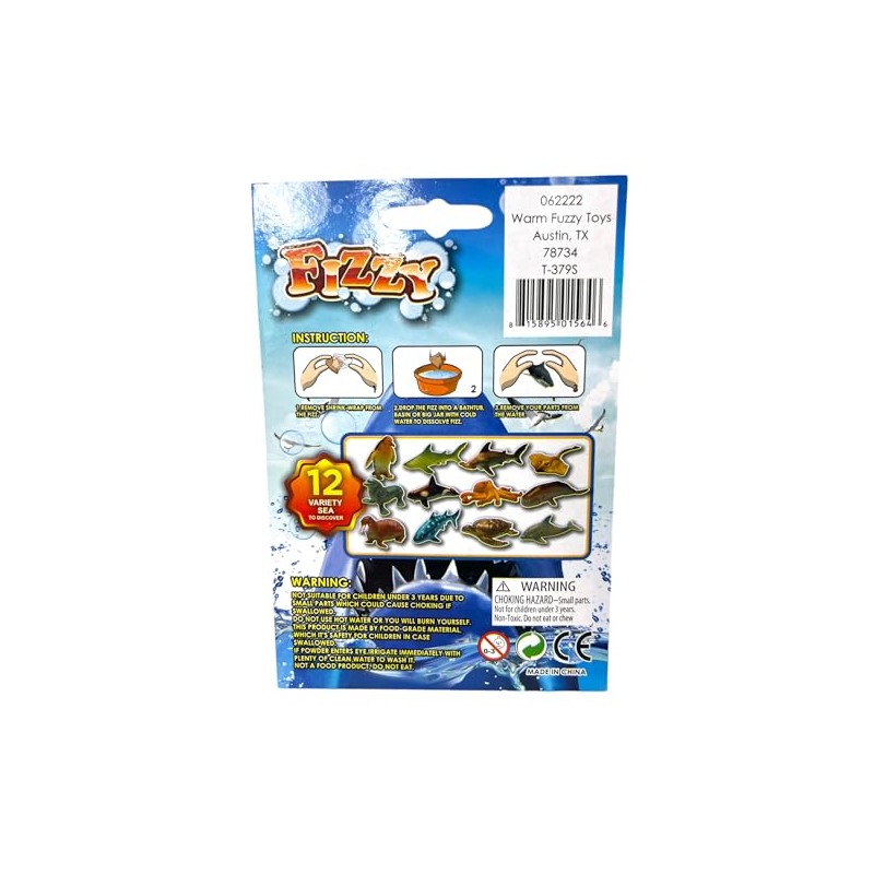 WARM FUZZY Fizzy Eggs (Sea)