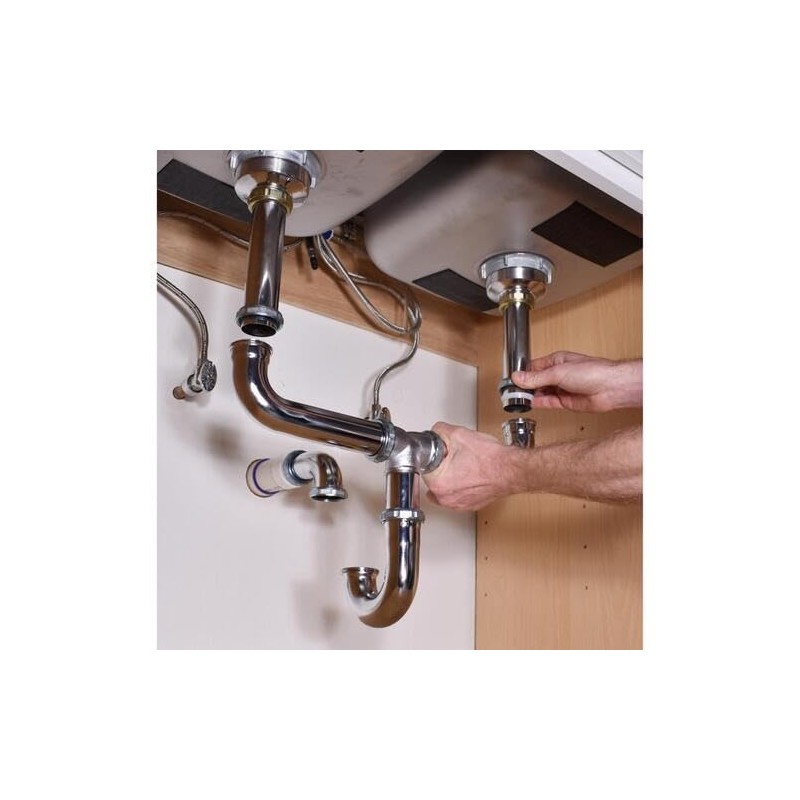 ZM 1-1/2 Inch x 16 Inch Kitchen Sink End Waste