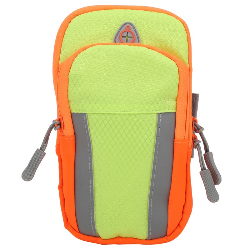 Nylon Mobile Phone Arm Bag Multipocket Men and Women for