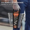 HORUSDY 13-Piece Sturdy Ratcheting Wrench Set | Metric Sizes 6–19mm
