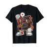 Playful Cartoon Bomb Character For Kids In Comic Style T-Shirt