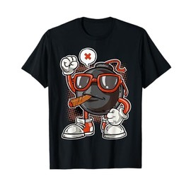 Playful Cartoon Bomb Character For Kids In Comic Style T-Shirt