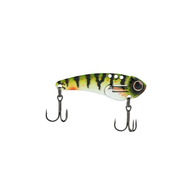 Berkley ThinFisher Fishing Lure, Chrome Perch, 1/4 oz, Upgraded Cosmetics,