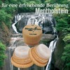 Mentholbox Mentholbox Mentholstein, Menthol Box, Migräne, erfrischende und kühlende Menthol-Macaron,