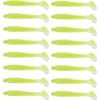 FOLANDO 16PCS Soft Fishing Lures, Soft Plastic Baits Kit Paddle