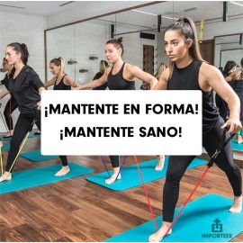 Importeek Bandas Ligas Resistencia Elastica Ejercicio Fitness Gimnasio