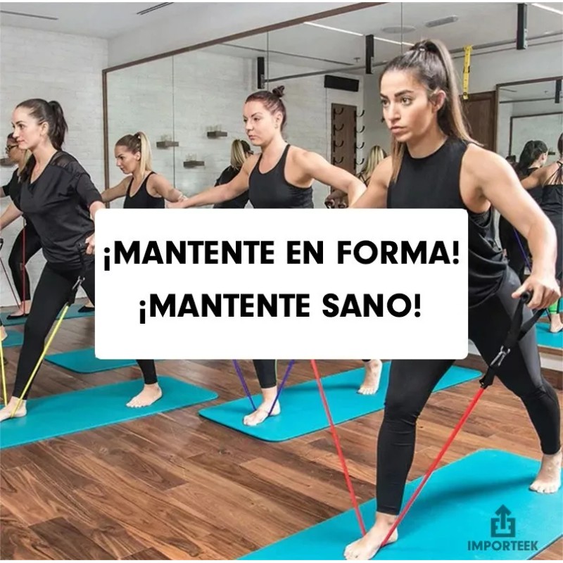 Importeek Bandas Ligas Resistencia Elastica Ejercicio Fitness Gimnasio