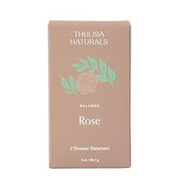 Shower steamer | rose | 2 pack gift set