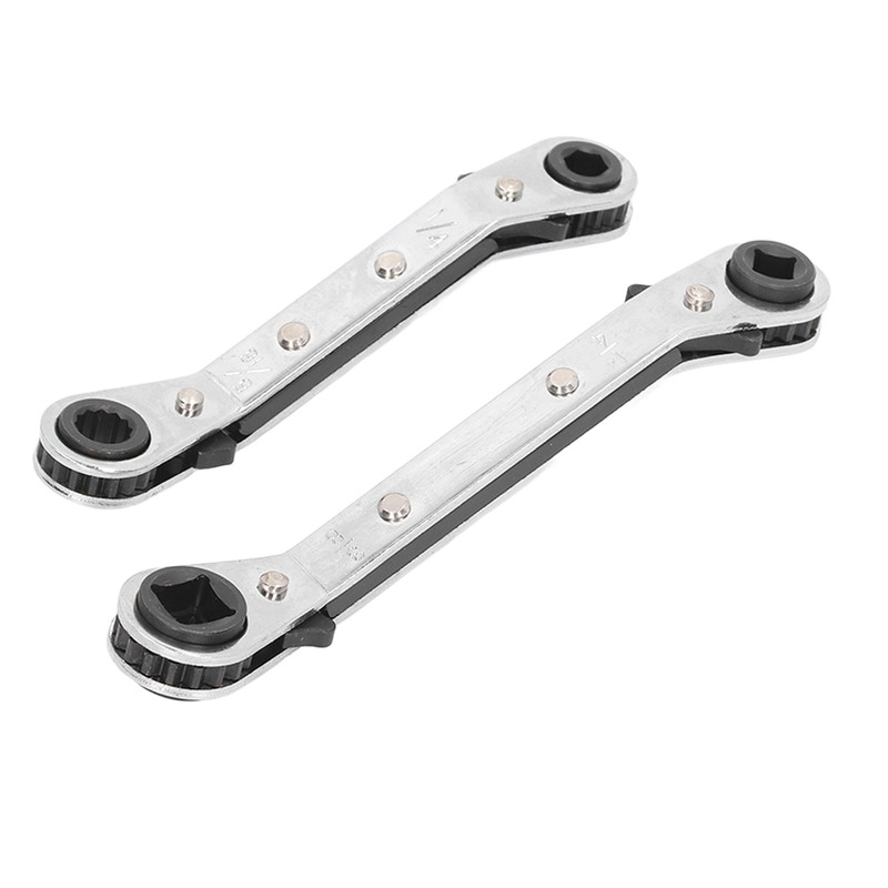 HVAC Service Wrench 3/8 to 1/4in 5/16 to 1/4in Stainless