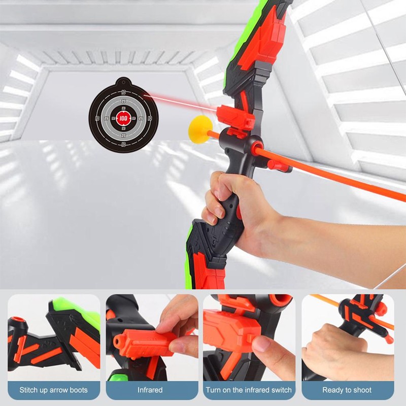 Bow and Arrow Set for Kids Light Up Archery Toy