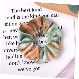 Beavorty 24pcs Colorful Plush Hair Ties Hair for Girls Random Gradient Ponytail Holders for Everyday Wear and Chic Styles