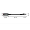 YACSEJAO Video Balun HD-CVI TVI AHD Passive Connector BNC Video