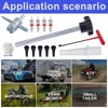 Quick Change Tire Valve Tool Kit,Tire Valve Stem Core Quickly