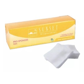 Sunset Gasas Caja Con 25 Paquetes 5x5cm ( 5000 Piezas )