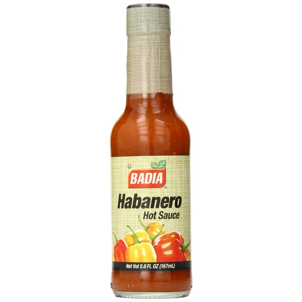 Badia Habanero Hot Sauce, 5.6 Ounce (Pack of 12)