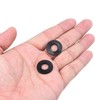 PATIKIL M10 Rubber Flat Washers 8 Pack 10mm Inner Diameter