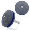 Lawn Mower Blade Sharpener 2Pcs Universal Grinder Wheel Stone Lawn