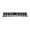 Medal Display Hanger Never Give Up Sturdy Shelf with Hooks