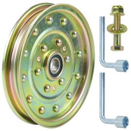 FULAIGE 1-633109 Idler Pulley Replaces Exmark 1-633109 Idler Pulley, Exmark 126-7685 Idler Pulley, Exmark 116-4667, Toro 132-9424, Toro 1-633109 Idler Pulley for Exmark Lazer Z 60 inch Deck Pulley