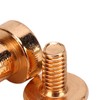 300 Sets DIY Book Binding Screw Double Layer Flat Head