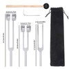 Tuning Forks for Healing Set - 128Hz 256Hz 512Hz Sound