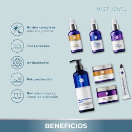 Kit Facial Luxe Rutina Completa Día/noche Cuidado Facial 7pz Tipo de piel Todo tipo de piel