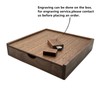UFARID Walnut Wood Photo Album Box USB Stick 16GB 32GB