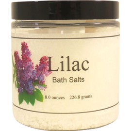 Lilac Bath Salts by Eclectic Lady, 8 ounces