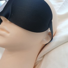 Comfortable 3D three-dimensional sleeping blackout eye mask, light blocking, deep sleep, light sleep wear 6ea