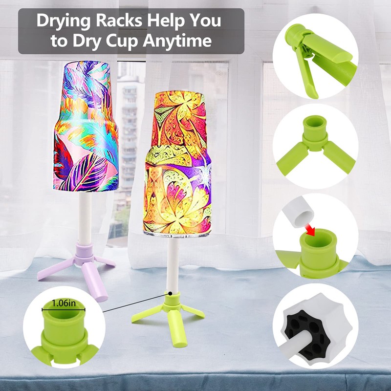 LFSUM Cup Turner Kit for Crafts Tumbler, Tumbler Cup Spinner,