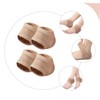 FOMIYES 2sets Cracked Heel Socks Elastic Heel Cover Comfortable Socks