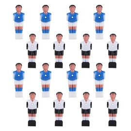BESPORTBLE 16Pcs Foosball Men, Foosball Guys Foosball Player Rod Foosball Soccer Men Player Table Soccer Foosball Replacement Part
