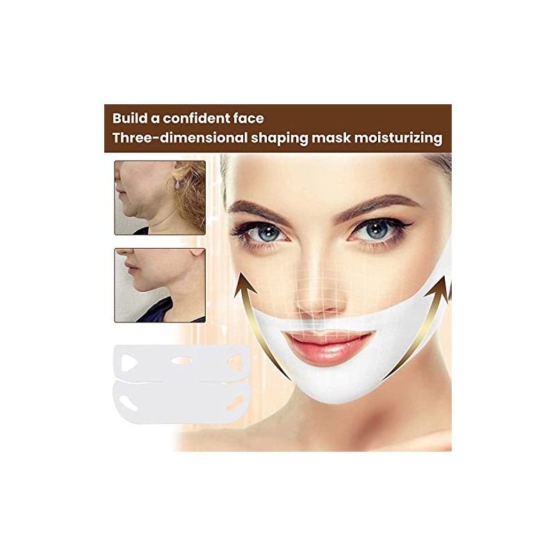 Bluemega V Line Lifting Mask, Mscara Facial de 5 Piezas