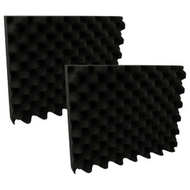 vhbw 2 x Lid Pads Compatible with Makita MakPac (Size 1 to 4) Tool Box - Studded, Foam, Soft